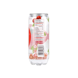 Boisson gazeuse en canette transparente de 350 ml 